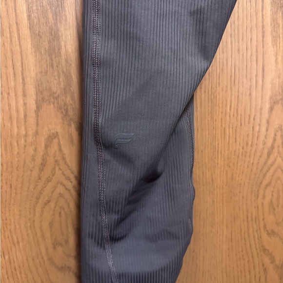 Fabletics Ribbed Drawstring Leggings in Brown - Picture 6 of 7